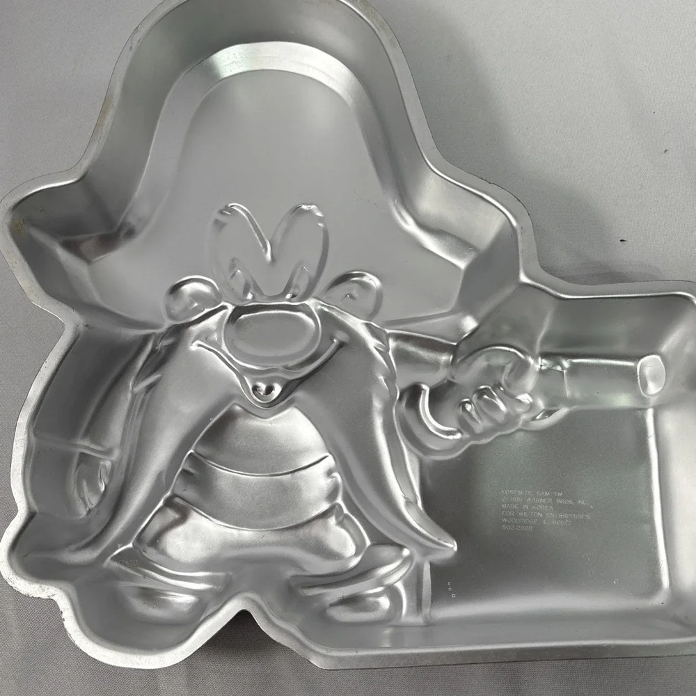 Wilton Vintage 1981 Looney Tunes Yosemite‎ Sam Cake Pan 502-2908